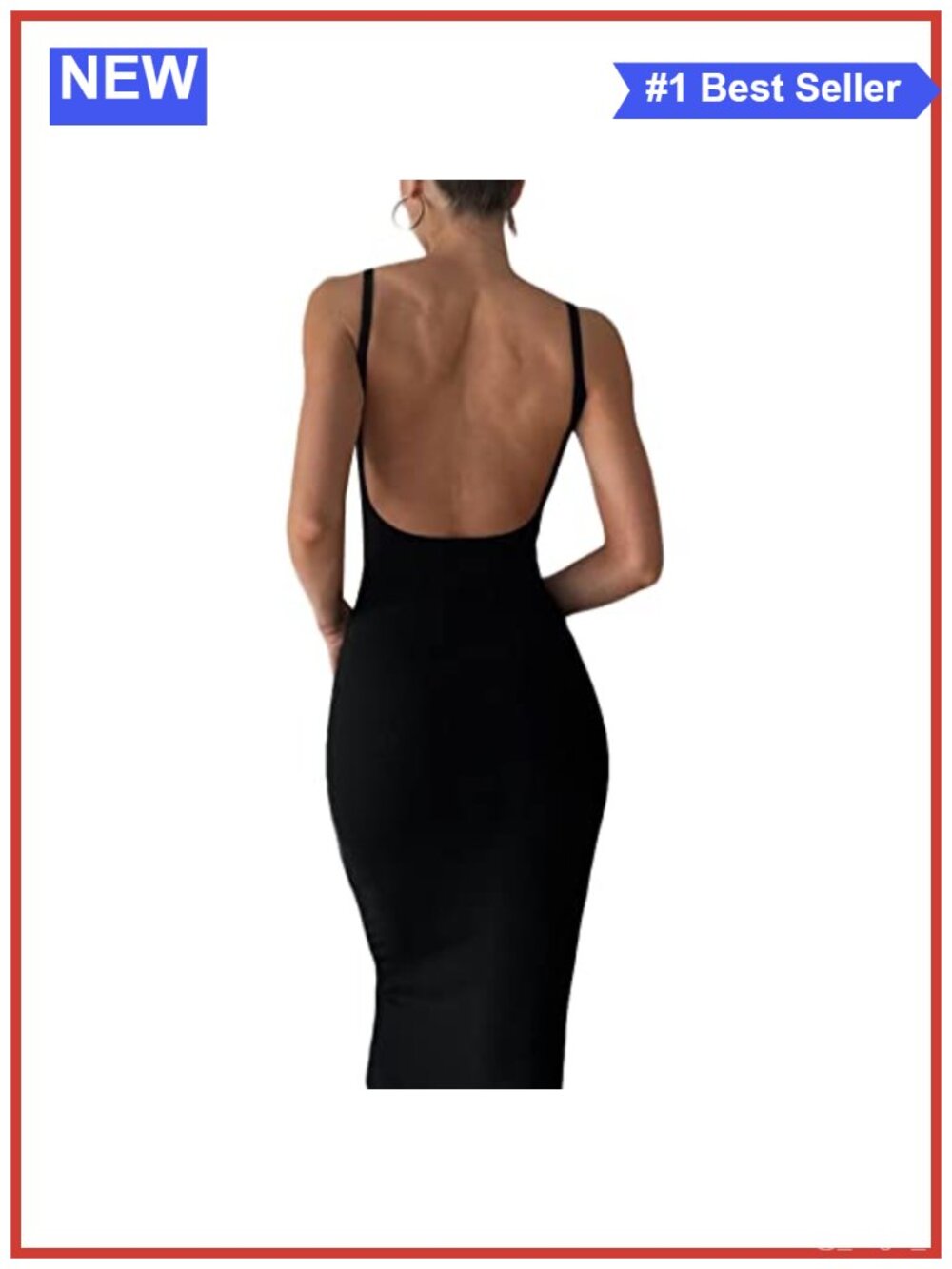 Women's Sleeveless Halter Knitted Bodycon Cutout Maxi Dress